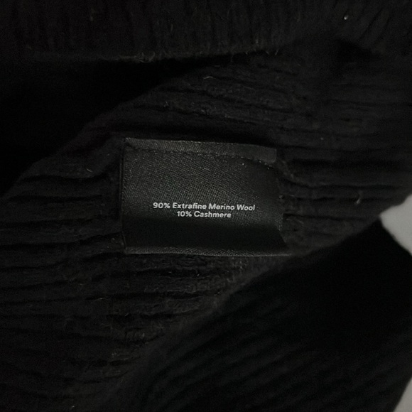 Luxe Cashmere blend funnel neck sweater - Picture 6 of 6